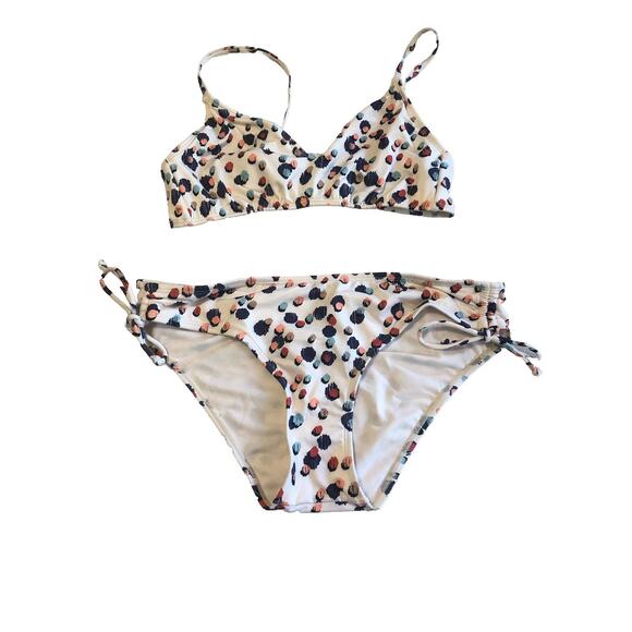Hurley Body Cuerpo Multicolor Dot Bikini Size M/L - Picture 1 of 5